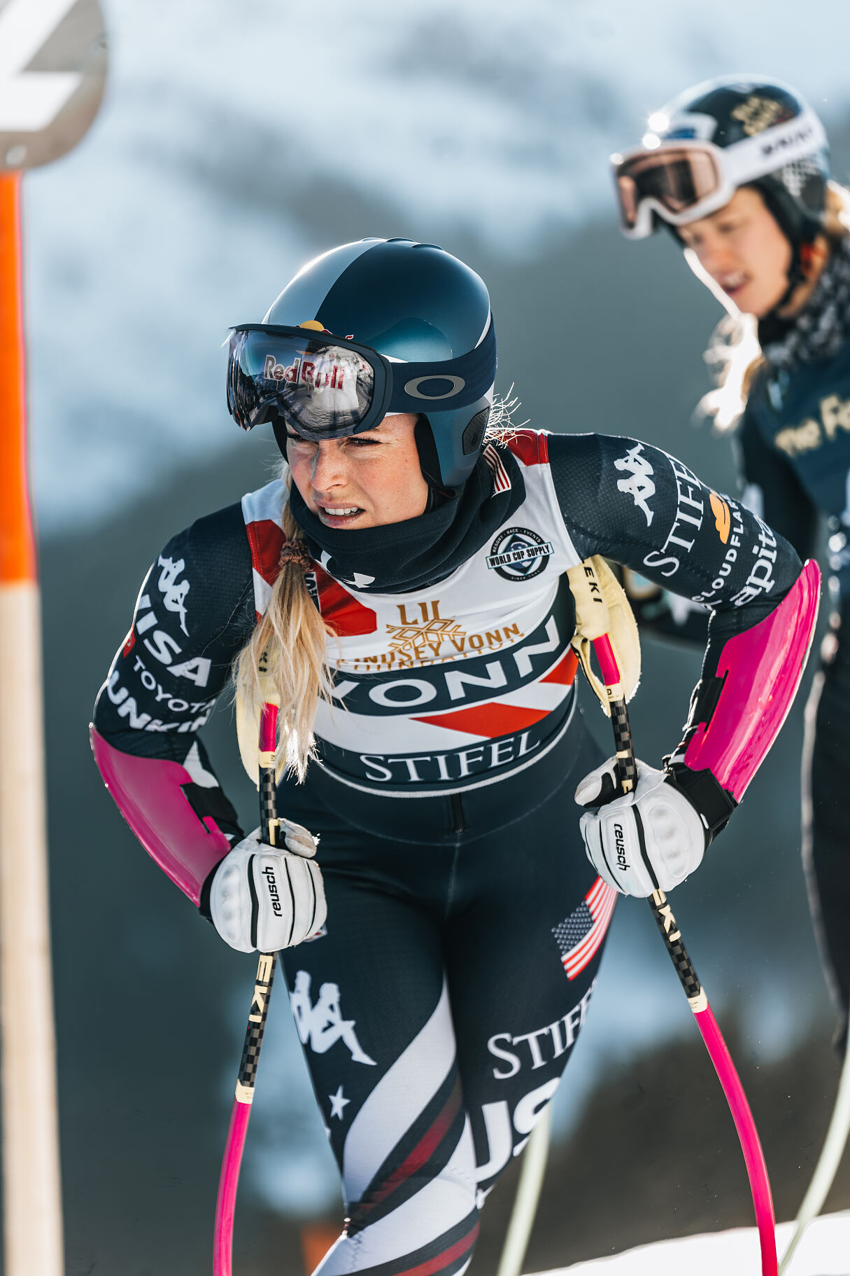 Lindsey Vonn beim Training am Zwölferkogel 