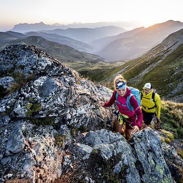 Wandern  Hiking in Saalbach Hinterglemm