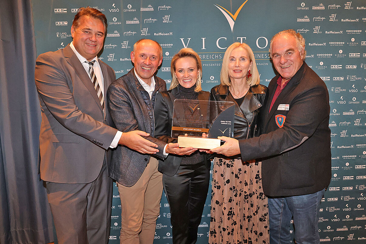 Saalbach Hinterglemm mehrfach ausgezeichnet beim #VICTOR – Österreichs Sport Business Preis 2025