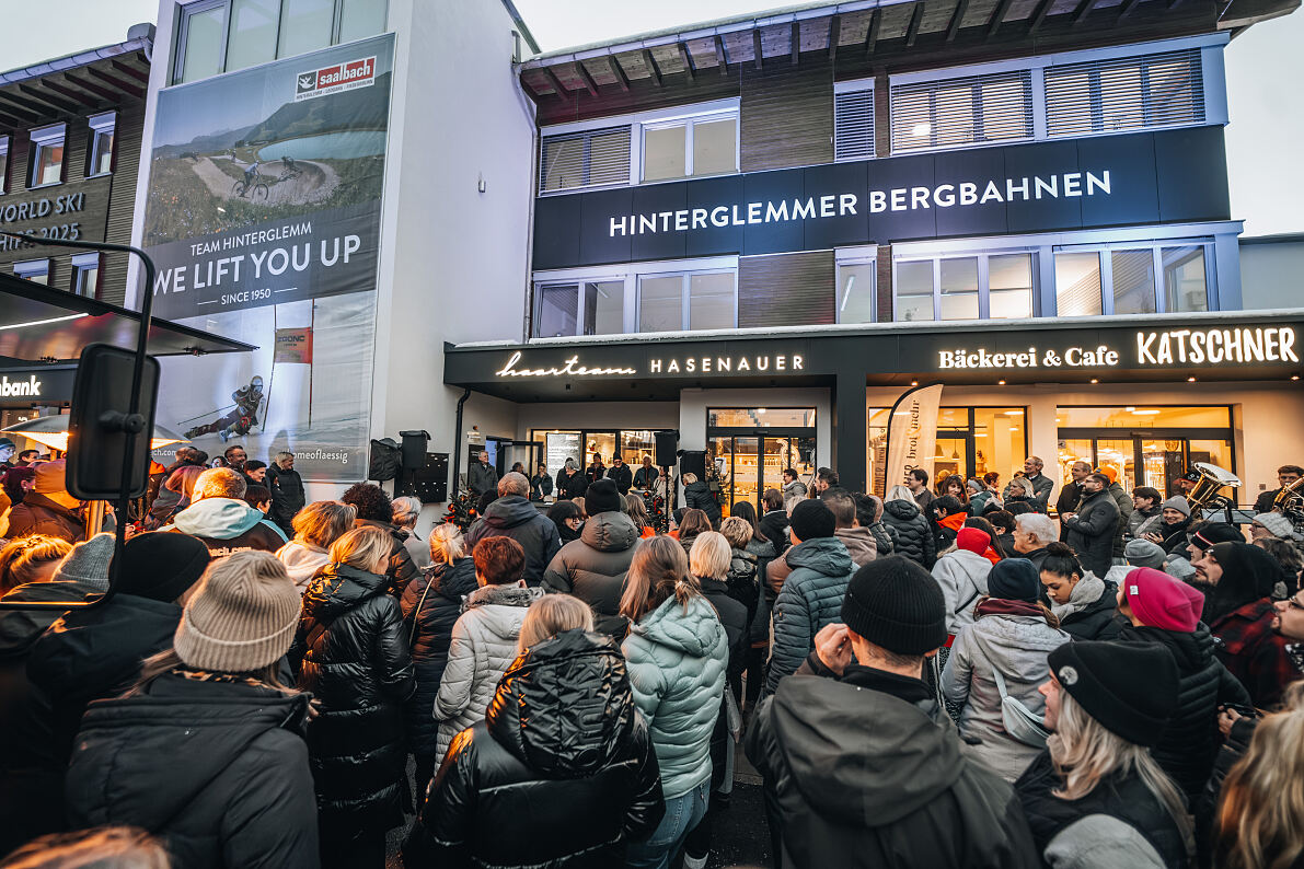 Eröffnung Geschäfts- und Bürogebäude der Hinterglemmer Bergbahnen 