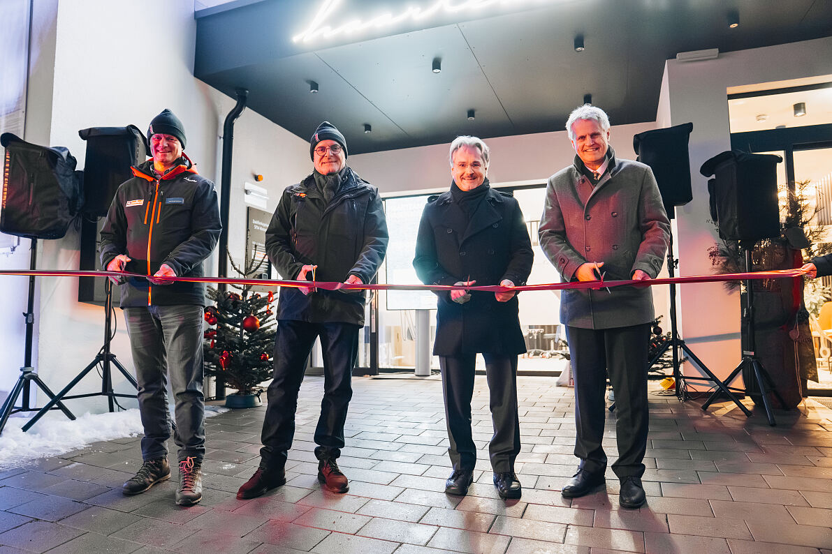 Eröffnung Geschäfts- und Bürogebäude der Hinterglemmer Bergbahnen 